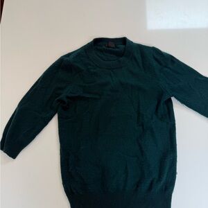 J. Crew Women’s Forest Green Crewneck Sweater